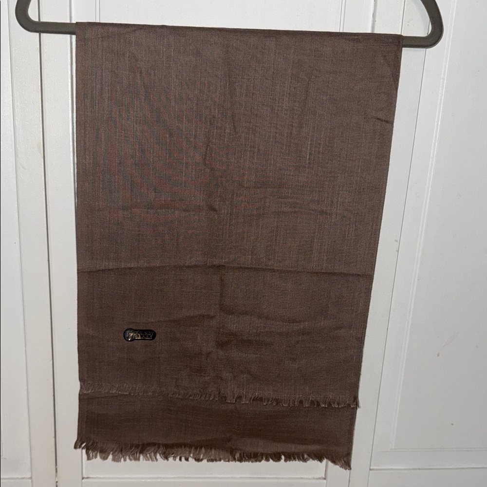 Brown Lightweight Women's Scarf - Brand Unspecified